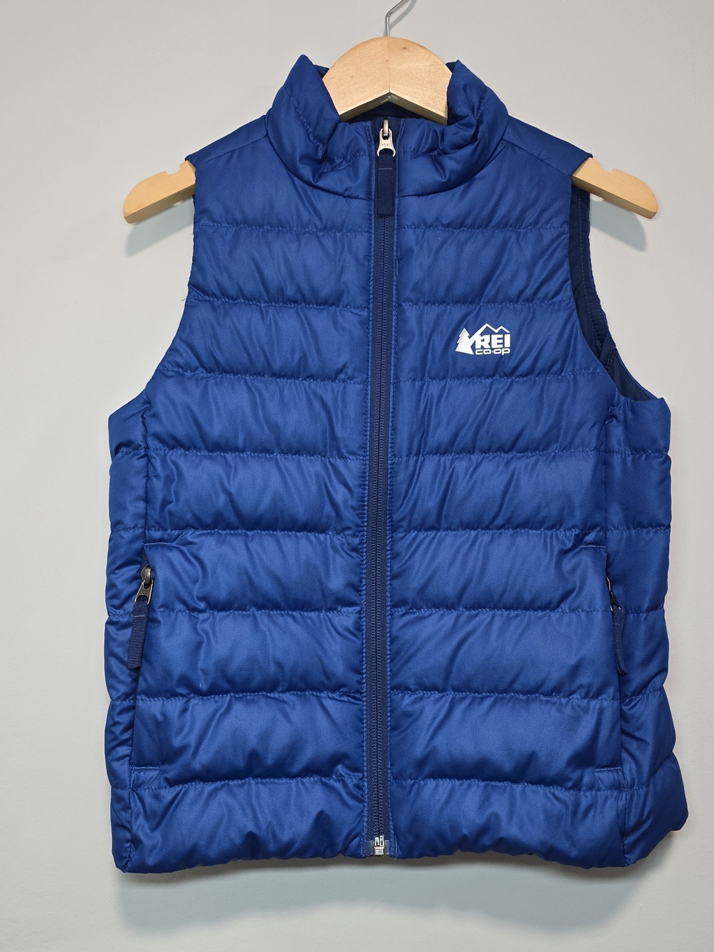 REI Kids Royal Blue Quilted Puffer Vest